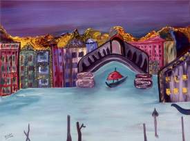 Venice acrylic on canvas 36’’x 48’’