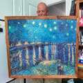 STARRY NIGHT PUZZLE FRAMING