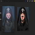 “Nun” referenced art from Pinterest user fishkavishkahn