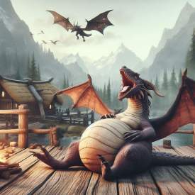 Skyrim Dragons