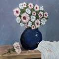 Blue Flower Vase