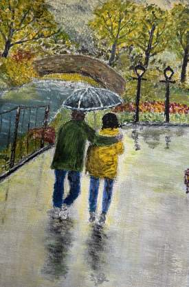 Walking in the Rain