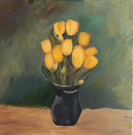 Friendship Tulips in Vase