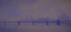 Charing Cross Bridge, Twilight Effect