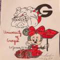 Minnie Mouse Georgia Bulldogs 