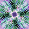 Green and Purple Pattern '24